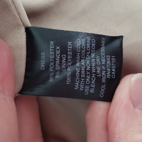 Jessica Howard Fit and Flare Dress 6P Petite Navy Blue Multicolor Colorblock - Picture 11 of 16